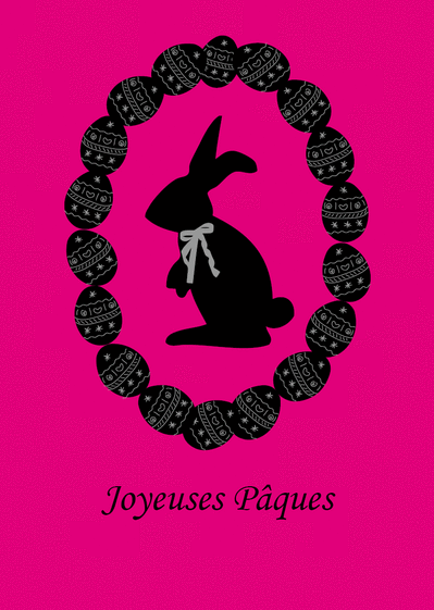 Carte joyeuses p&acirc;ques